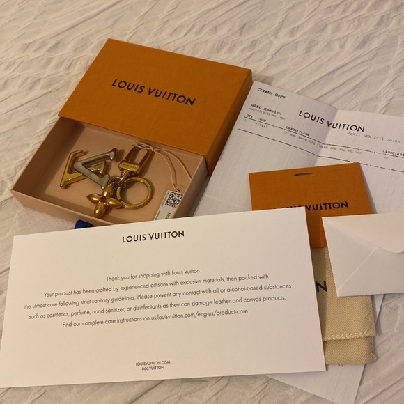 LV Facettes key holder and bag charm USED - Picture 5 of 5